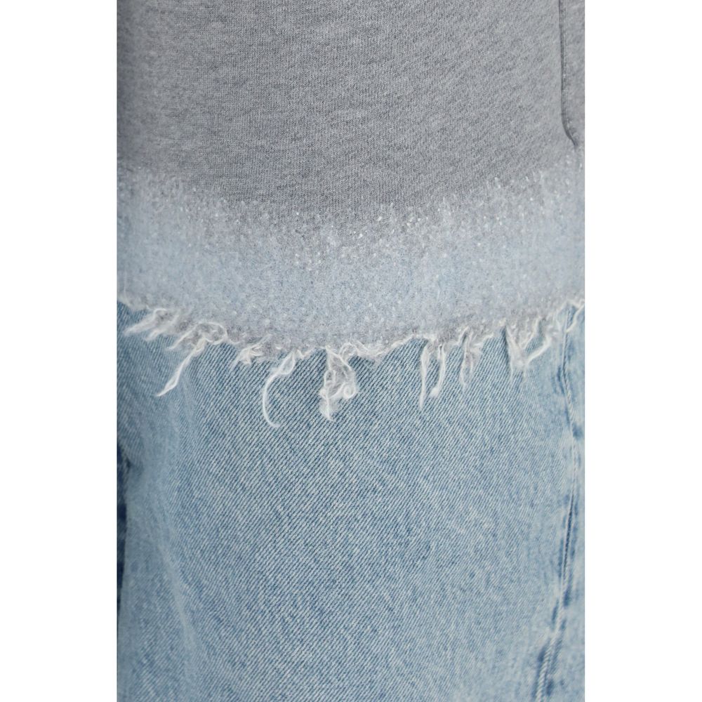 Multicolor Cotton Casual Pants