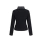 Black Cotton Shell Jacket