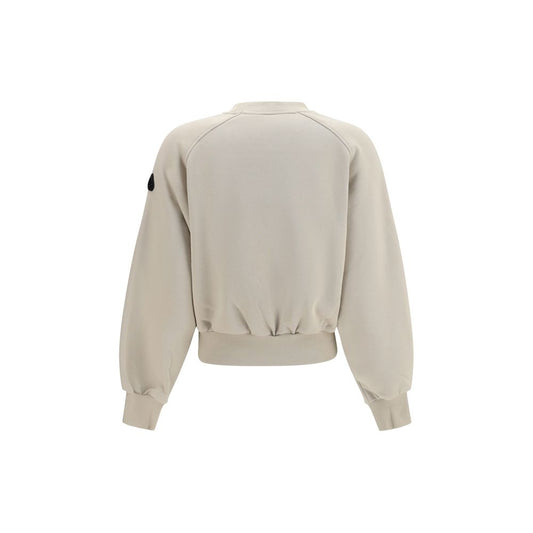 Beige Cotton Sweatshirt