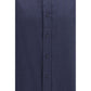 Blue Cotton Dress Shirt