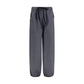Gray Wool Oves Aries Casual Pants