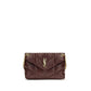 Bordeaux Lamb Leather Shoulder Bag