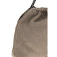 Beige Polyester Shoulder Bag