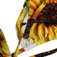 Multicolor Floral Halter Beachwear Bikini Top