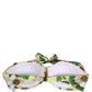 Yellow Floral Halter Nylon Beachwear Bikini Top