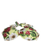 Yellow Floral Halter Nylon Beachwear Bikini Top