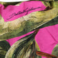 Fuchsia Pink Fig Print Beachwear Bikini Bottom