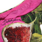 Fuchsia Pink Fig Print Beachwear Bikini Bottom