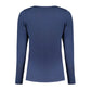Blue Cotton Women's T-Shirt