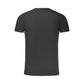 Black Cotton Mens T Shirt