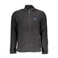 Black Polyester Men's Sweatshirt
