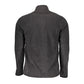Black Polyester Men's Sweatshirt