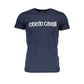 Blue Cotton Men's T-Shirt