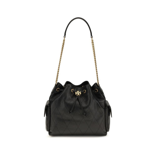 Black Calf Leather Bos Taurus Shoulder Bag