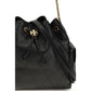 Black Calf Leather Bos Taurus Shoulder Bag