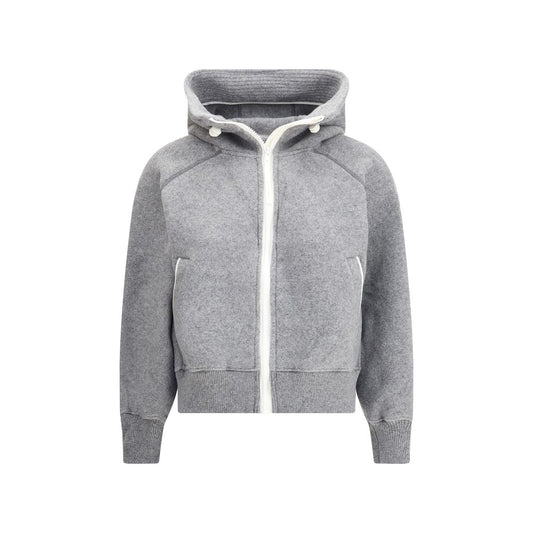 Gray Wool Oves Aries Bomber