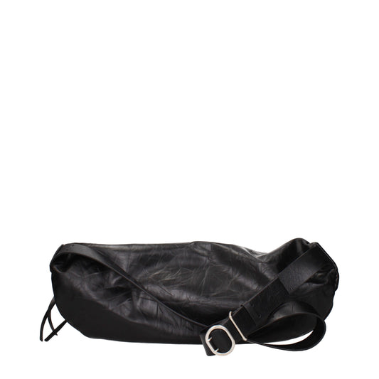 Black Leather Backpack