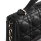 Black Leather Shoulder Bag