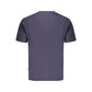 Blue Cotton Men's T-Shirt