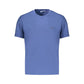 Blue Cotton Male T-Shirt
