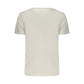 White Cotton Women's T-Shirt
