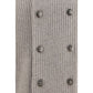 Gray Cashmere Cardigan
