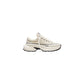 Black And White Textile Chunky Sneakers