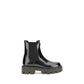 Black Calf Leather Bos Taurus Chelsea Boots