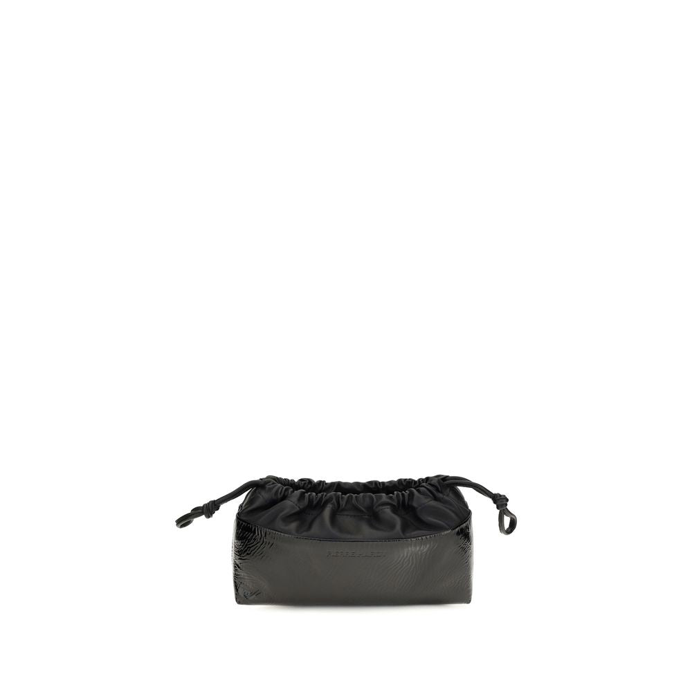 Black Calf Leather Bos Taurus Shoulder Bag