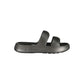 Black Polyurethane Women's Sandal