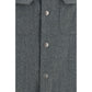 Gray Wool Oves Aries Dress Shirt