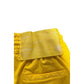 Yellow Cotton Women Pant