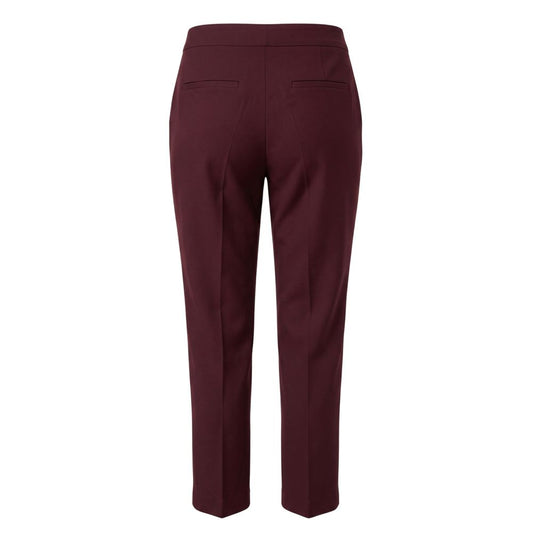 Red Viscose Women Pants