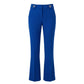 Blue Polyester Women Pants