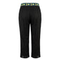 Black Polyamide Women Pants
