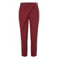 Red Polyester Women Pants