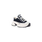 Black And White Textile Chunky Sneakers