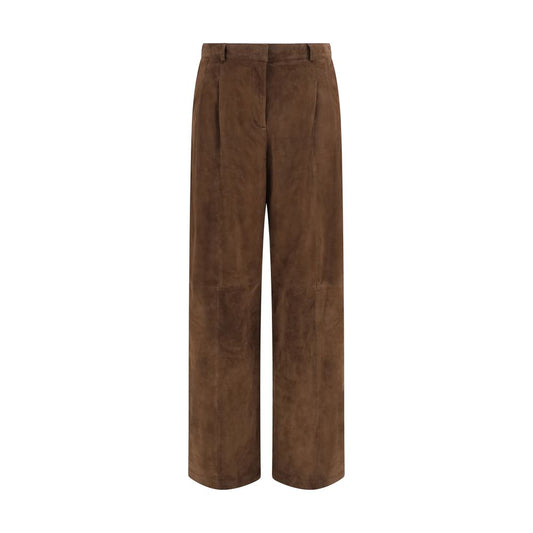 Brown Leather Pants