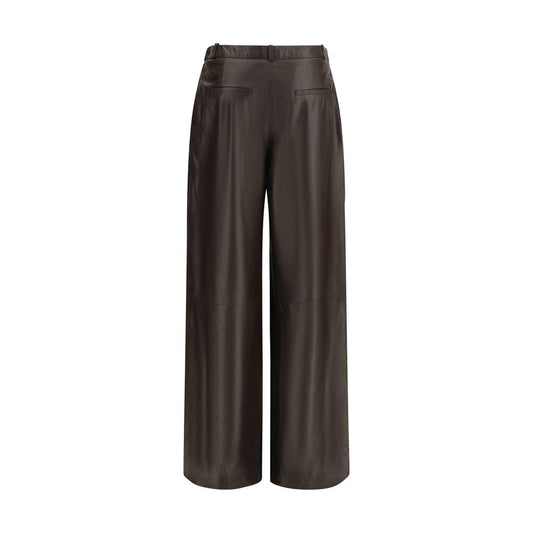 Brown Leather Pants