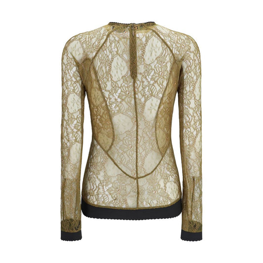 Bicolor Polyamide Blouse