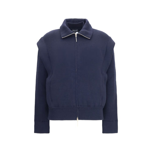 Blue Wool Oves Aries Bomber