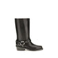 Black Calf Leather Bos Taurus Boots