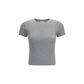 Gray Cotton T-Shirt