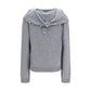 Gray Cashmere Sweatshirt