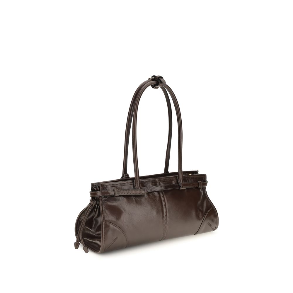 Brown Calf Leather Bos Taurus Shoulder Bag