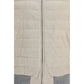 Beige Calf Leather Bos Taurus Sleeveless Jacket