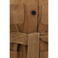 Brown Lamb Leather Leather Jacket