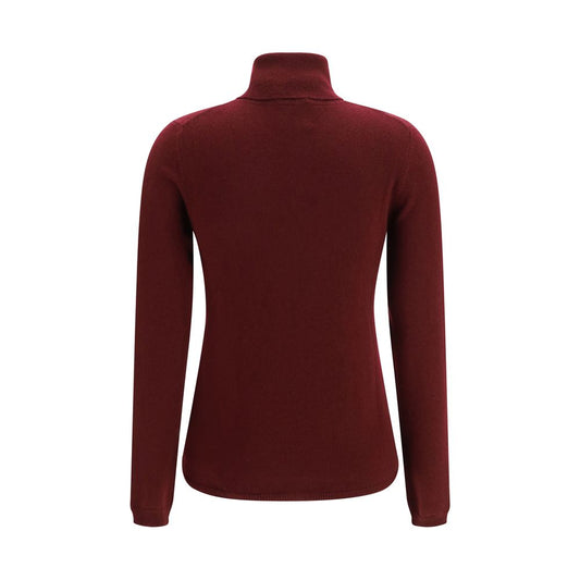 Bordeaux Cashmere Turtleneck