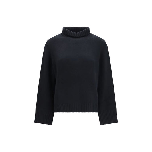 Black Cashmere Turtleneck
