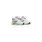 White Synthetic Athletic Sneakers